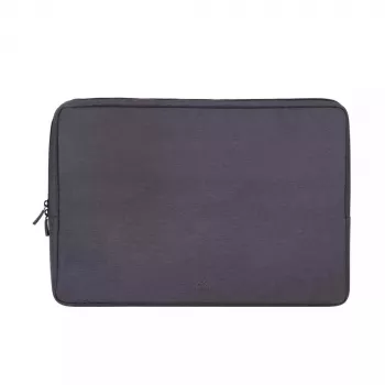 Sleeve case Rivacase 7707 for 43.9 cm (17.3 inch) laptops, polyester, 0.27 kg, black, with handle