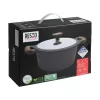 Resto Kitchenware Ran 2.4 L Round Black Wood