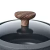 Resto Kitchenware Ran 2.4 L Round Black Wood