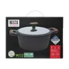 Resto Kitchenware Ran 2.4 L Round Black Wood