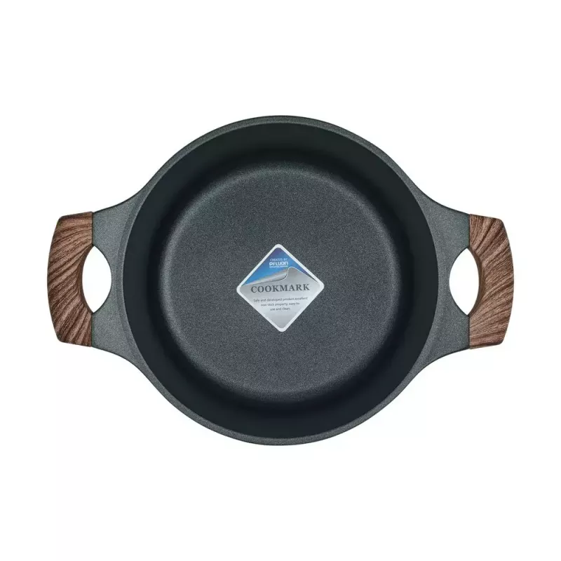Resto Kitchenware Ran 2.4 L Round Black Wood