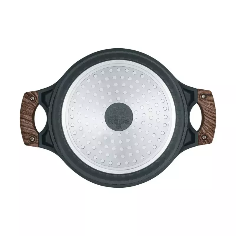 Resto Kitchenware Ran 2.4 L Round Black Wood
