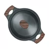 Resto Kitchenware Ran 2.4 L Round Black Wood