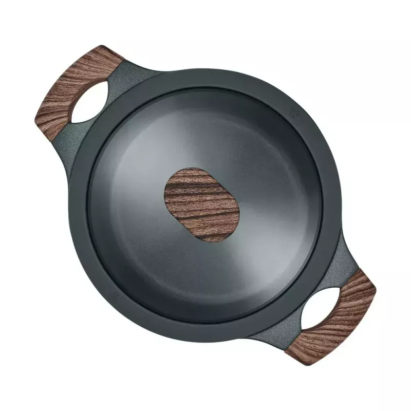 Resto Kitchenware Ran 2.4 L Round Black Wood