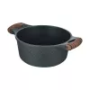 Resto Kitchenware Ran 2.4 L Round Black Wood