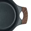 Resto Kitchenware Ran 2.4 L Round Black Wood
