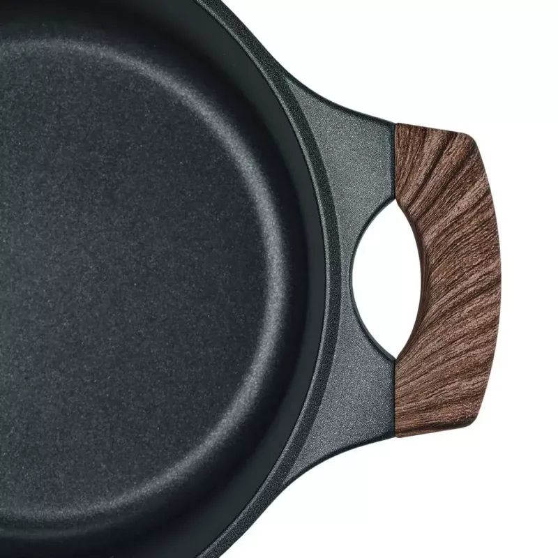 Resto Kitchenware Ran 2.4 L Round Black Wood