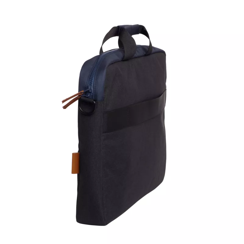 Briefcase Trust Lisboa 40.6 cm 16 inch Blue 2 compartments