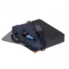 Briefcase Trust Lisboa 40.6 cm 16 inch Blue 2 compartments
