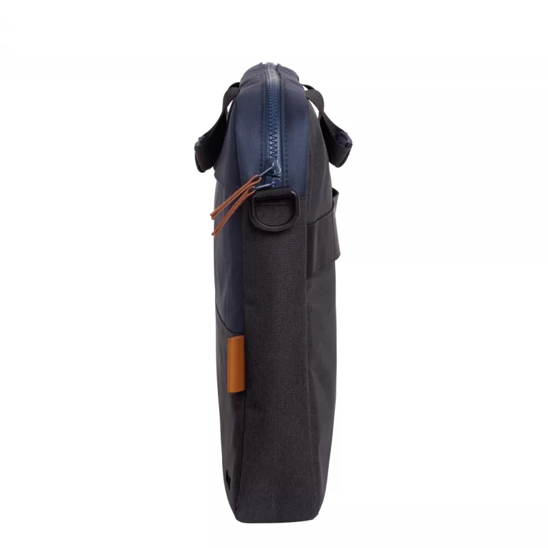 Briefcase Trust Lisboa 40.6 cm 16 inch Blue 2 compartments