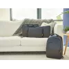 Briefcase Trust Lisboa 40.6 cm 16 inch Blue 2 compartments