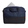 Briefcase Trust Lisboa 40.6 cm 16 inch Blue 2 compartments