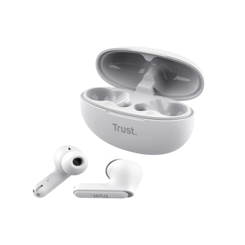 Trust Yavi Headset True Wireless Stereo (TWS) In-ear Calls/Music USB Type-C Bluetooth White