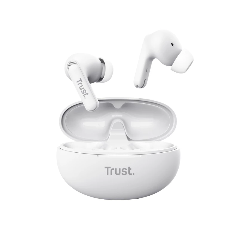 Trust Yavi Headset True Wireless Stereo (TWS) In-ear Calls/Music USB Type-C Bluetooth White