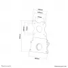 Neomounts FPMA-VESAMAC2127 iMac VESA adapter plate, 21.5-27 inch, VESA 75x75 / 100x100 mm, max 15 kg, steel, 730 g, Silver