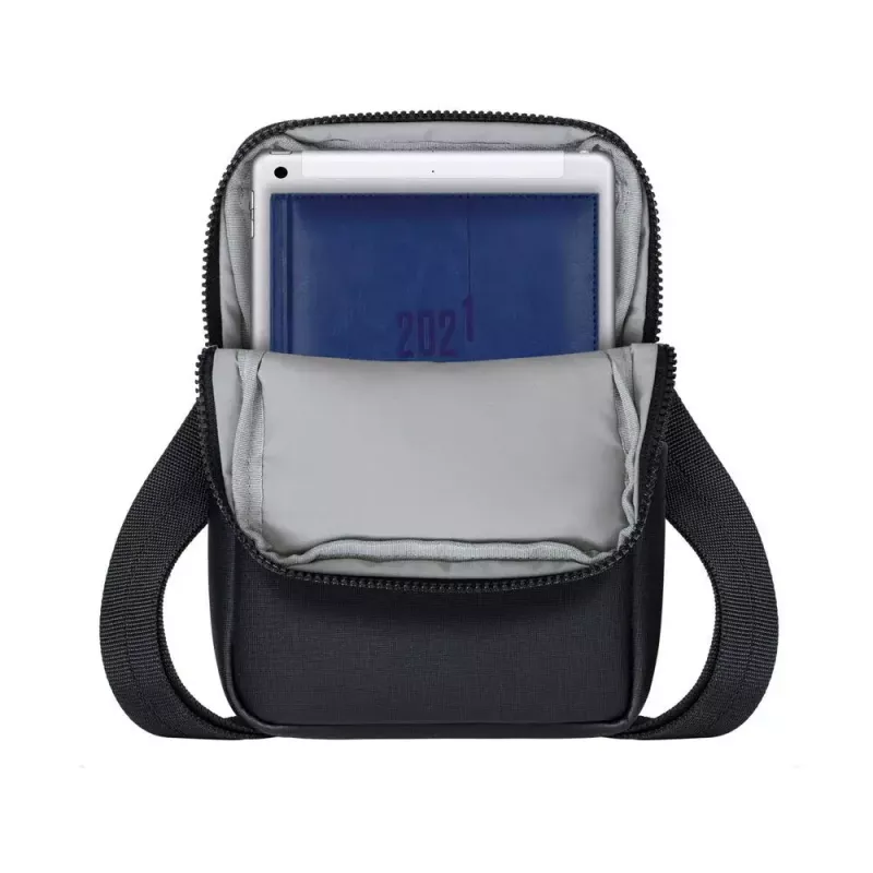Messenger case Rivacase 8810 for tablets up to 20.3 cm (8 inch) — polyurethane & polyester, 0.28 kg