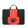 Sleeve case Rivacase 7916BKMOUSE 39.6 cm 15.6 inch Grey