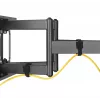Wall TV mount Gembird WM-80ST-02 — fixed/tilt, 37 inch–80 inch, VESA up to 600x400, 60 kg, black