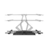 Wall TV mount Gembird WM-80ST-02 — fixed/tilt, 37 inch–80 inch, VESA up to 600x400, 60 kg, black