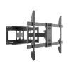 Wall TV mount Gembird WM-80ST-02 — fixed/tilt, 37 inch–80 inch, VESA up to 600x400, 60 kg, black