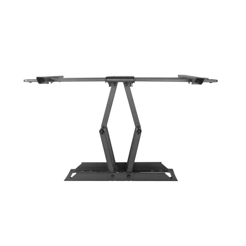 Wall TV mount Gembird WM-80ST-02 — fixed/tilt, 37 inch–80 inch, VESA up to 600x400, 60 kg, black