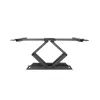 Wall TV mount Gembird WM-80ST-02 — fixed/tilt, 37 inch–80 inch, VESA up to 600x400, 60 kg, black