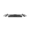 Wall TV mount Gembird WM-80ST-02 — fixed/tilt, 37 inch–80 inch, VESA up to 600x400, 60 kg, black