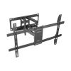 Wall TV mount Gembird WM-80ST-02 — fixed/tilt, 37 inch–80 inch, VESA up to 600x400, 60 kg, black