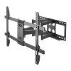 Wall TV mount Gembird WM-80ST-02 — fixed/tilt, 37 inch–80 inch, VESA up to 600x400, 60 kg, black