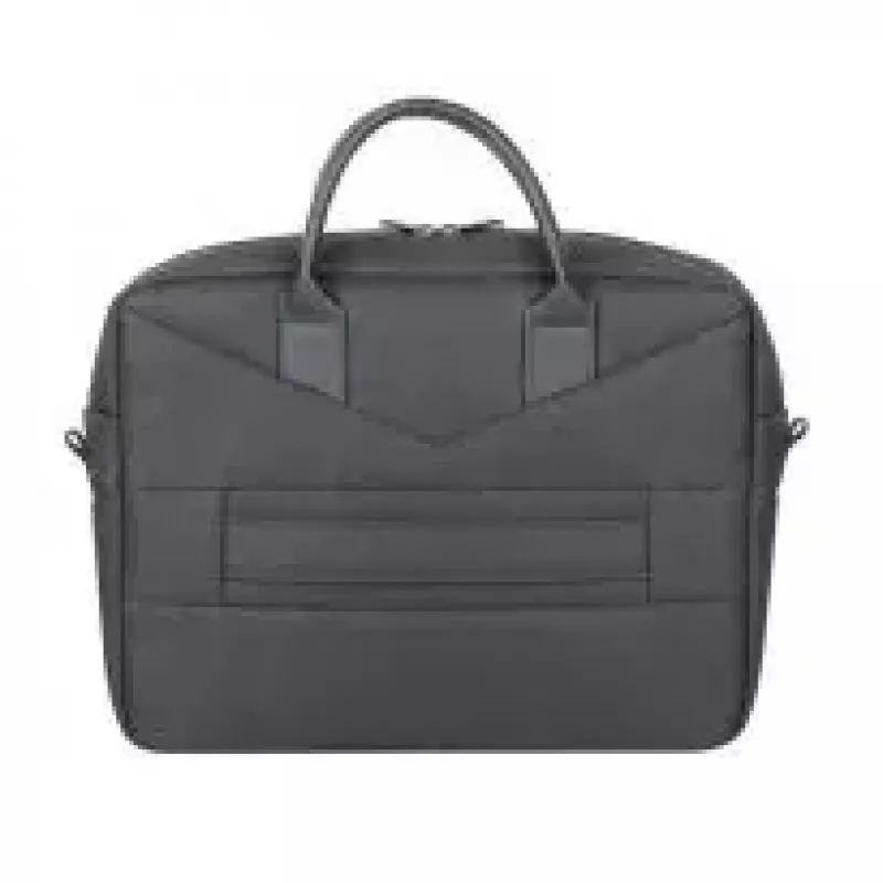 Toploader bag Rivacase 8124 35.6 cm (14 inch) Black 2 compartments