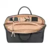 Toploader bag Rivacase 8124 35.6 cm (14 inch) Black 2 compartments