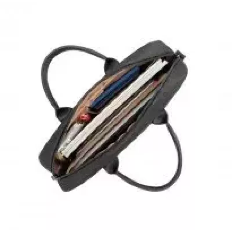 Toploader bag Rivacase 8124 35.6 cm (14 inch) Black 2 compartments