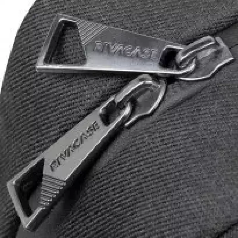 Toploader bag Rivacase 8124 35.6 cm (14 inch) Black 2 compartments