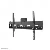 Neomounts LFD-W1640MP fixed TV wall mount, 37-75 inch (94-190.5 cm), VESA 200x200-600x400, max 35 kg, depth 6.2 cm, incl. media player/mini PC storage, steel, Black