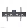 Neomounts LFD-W1640MP fixed TV wall mount, 37-75 inch (94-190.5 cm), VESA 200x200-600x400, max 35 kg, depth 6.2 cm, incl. media player/mini PC storage, steel, Black