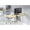 Neomounts FPMA-D540BLACK Monitor arm 13-32 inch, Clamp/Grommet, 8 kg, 33 cm (13 inch), 81.3 cm (32 inch), 100 x 100 mm, Black