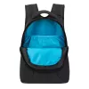 Casual backpack Rivacase Gremio 5565, black polyester, 350×240×410 mm