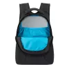 Casual backpack Rivacase Gremio 5565, black polyester, 350×240×410 mm