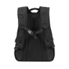 Casual backpack Rivacase Gremio 5565, black polyester, 350×240×410 mm