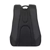 Casual backpack Rivacase Gremio 5565, black polyester, 350×240×410 mm