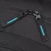 Casual backpack Rivacase Gremio 5565, black polyester, 350×240×410 mm