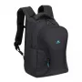 Casual backpack Rivacase Gremio 5565, black polyester, 350×240×410 mm