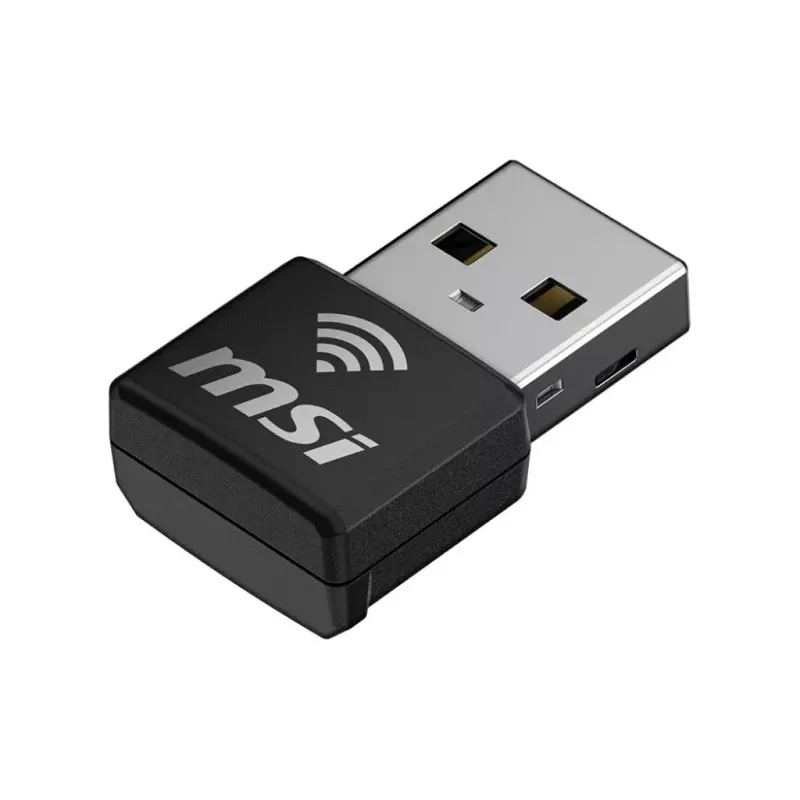 USB Adapter MSI AX1800 Nano WiFi USB 2.0 Black