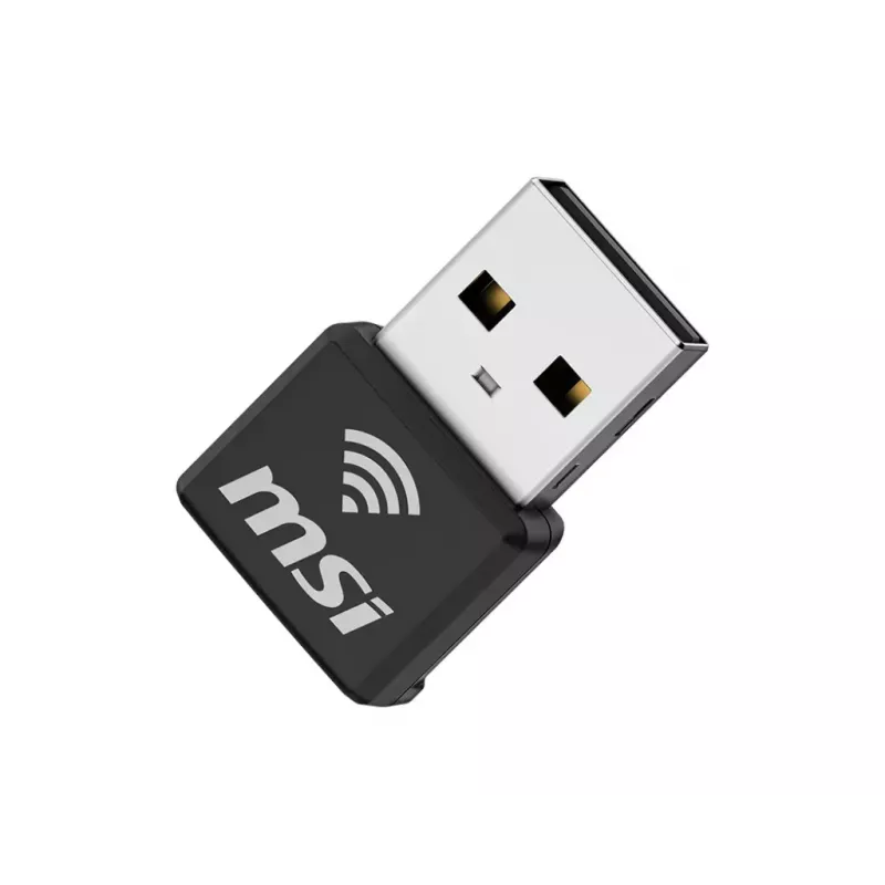 USB Adapter MSI AX1800 Nano WiFi USB 2.0 Black