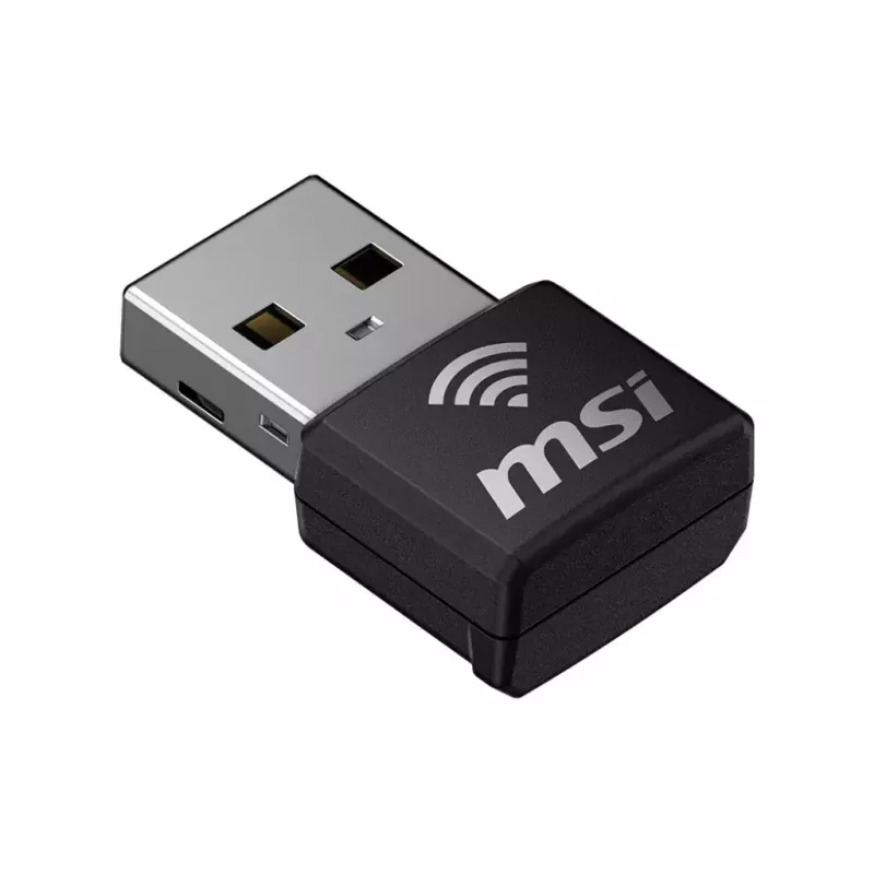 USB Adapter MSI AX1800 Nano WiFi USB 2.0 Black