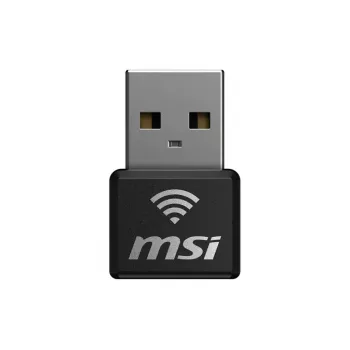 USB Adapter MSI AX1800 Nano WiFi USB 2.0 Black