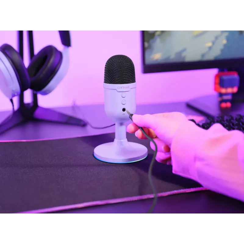 Trust GXT 234P Yunix Purple Table microphone
