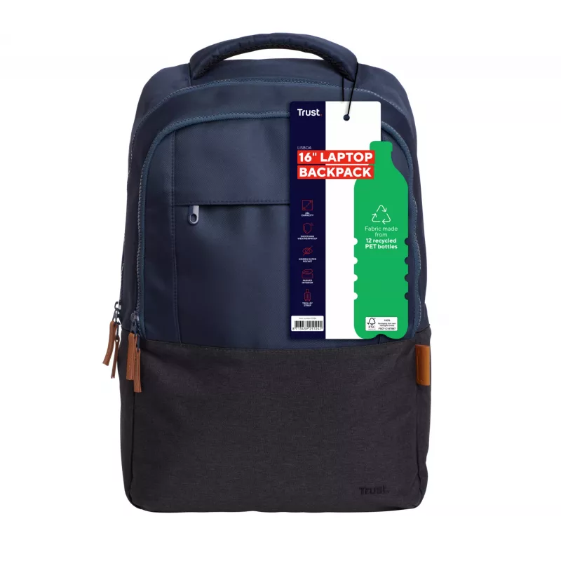 Trust Lisboa 40.6 cm (16 inch) Backpack Blue