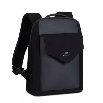 Backpack Rivacase 8521 33.8 cm (13.3 inch) Black Carrying handle Shoulder strap