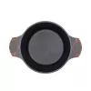 Resto Kitchenware Capella 4.6 L Round Black Wood